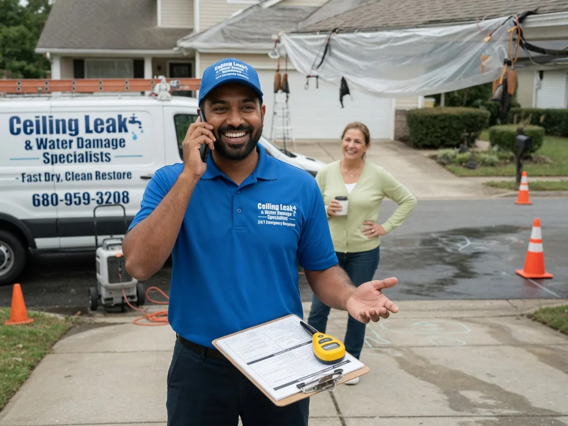 Ceiling Leak Cleanup Prague, NE FAQs